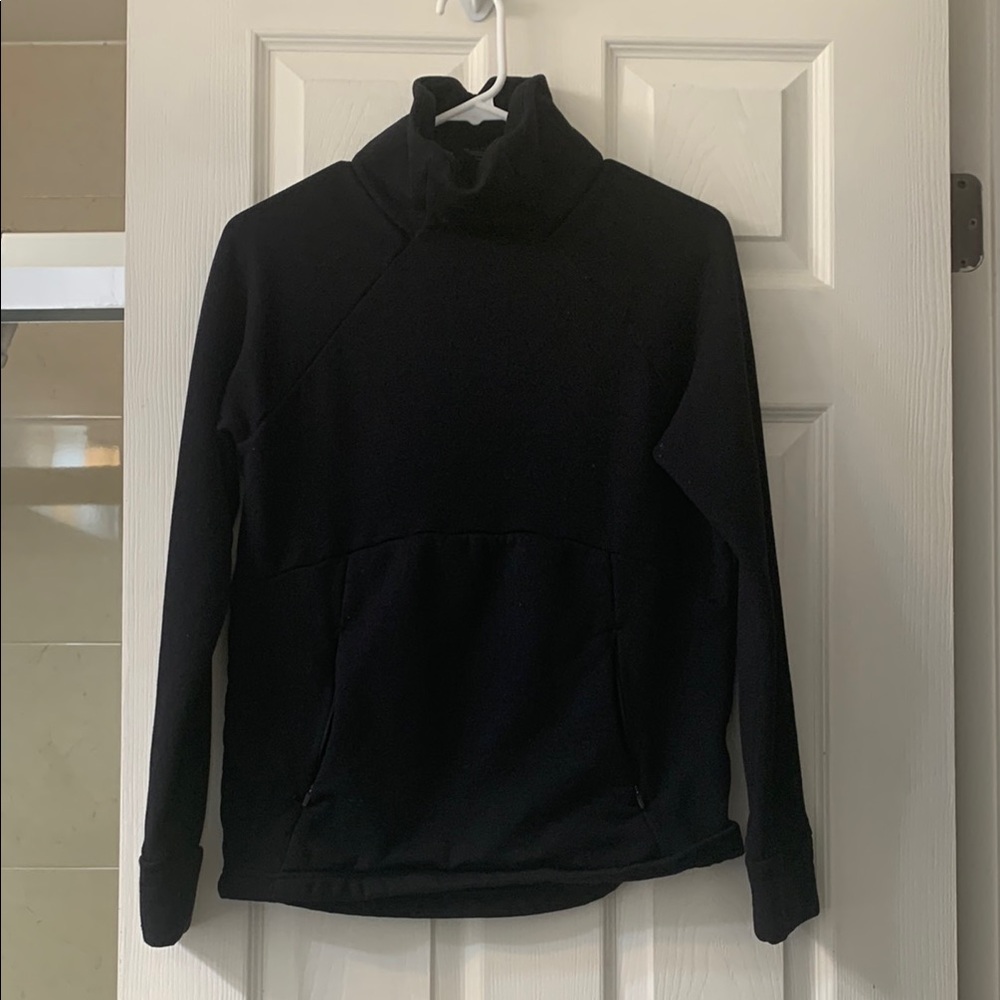 Athleta Black Cowl Neck Sweater for Ultimate Warmth